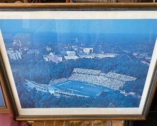 Kenan Stadium Framed Print
