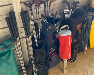 Vintage and Antique Wood Shaft Golf Clubs (Ping Irons, Wood Shaft Putters and Irons)