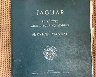 Vintage Jaguar Grand Touring Models Service Manual