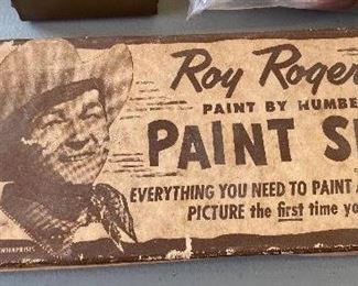 Roy Rogers Paint Set
