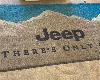 Large Jeep Dealership Floor Mat