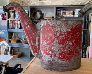 Old Service Station Watering Can