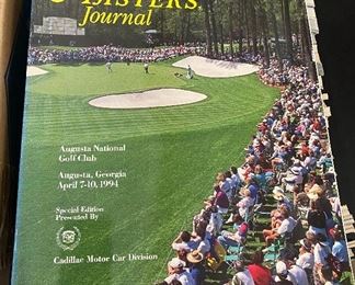 1994 Masters Golf Journal