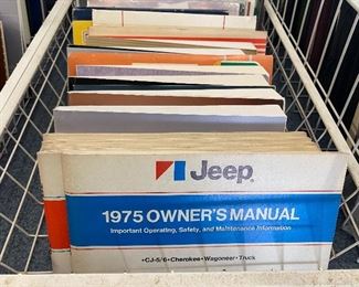 Vintage Owners Manuals