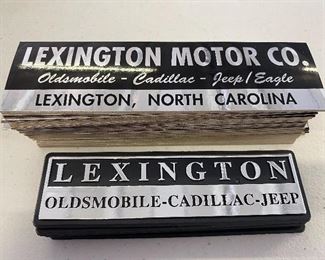 Lexington Motor Company Stickers