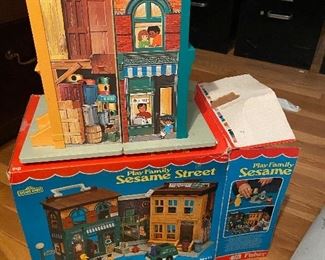 Vintage Fisher Price Sesame Street with box