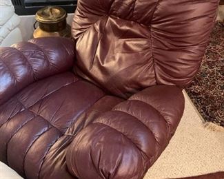 Burgundy Recliner Lamp