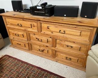 Solid Wooden Dresser