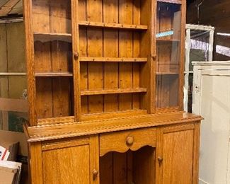 Antique 2 piece Cupboard