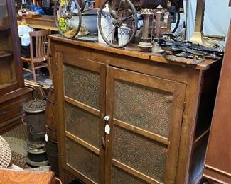 Punch Tin Pie Safe