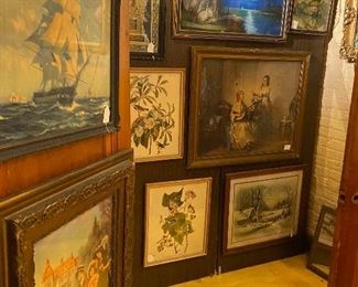 Tons of Great Frames & Art