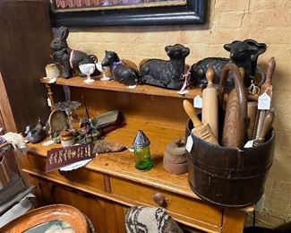 Cast Iron Mold Collection, Great Maple Cupboard
