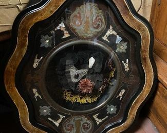 Framed Antique Beaded Purses