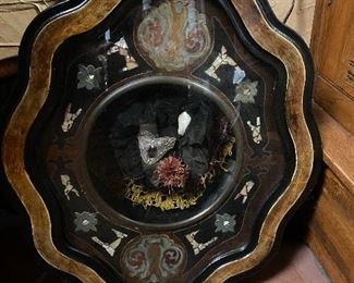Framed Antique Beaded Purses