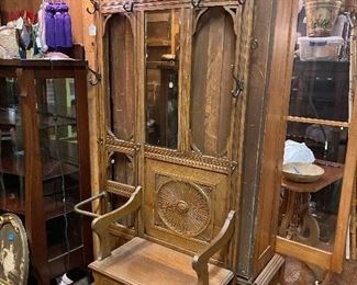 Another Antique Hall Tree