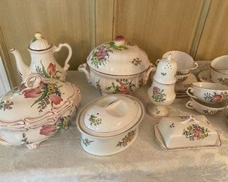 Luneville china -France
“Old Strasbourg”