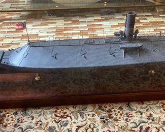 USS Merrimack
by William E Hitchcock 
purchased at Christie’s. 
