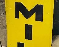 Four Nice Metal Family Stamps Advertising Signs