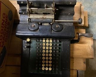 Old Adding Machine