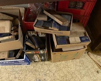 Boxes of Old Printing Blocks