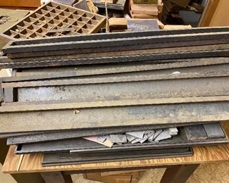 Printing Block Wooden Holders