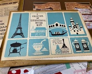 International Dinner Mats