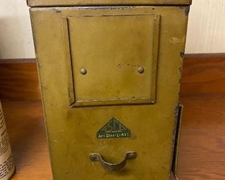Art Steel Company Metal Box