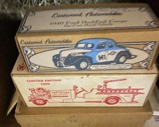 Diecast Cars and Banks