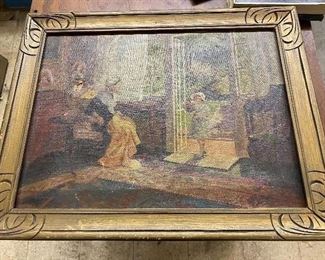 Signed Oil on Canvas