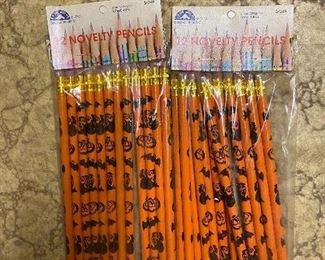 Vintage Halloween Pencils