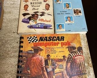 Vintage Nascar Record Books