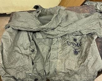 U.S.M.C. Stenciled Sateen Shirts