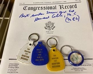 Howard Coble Autograph