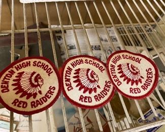 Denton High School Red Raiders Patches
