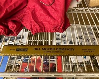 Hill Motor Company Advertising Items