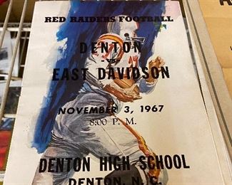 Denton High School Football Programs