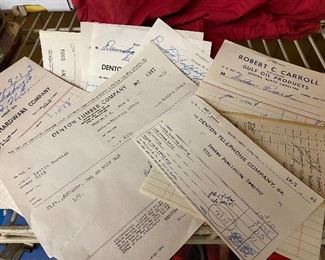 Denton Paper Ephemera