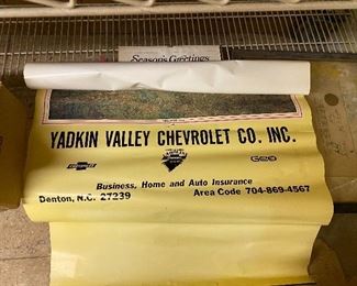 Yadkin Valley Chevrolet Advertising Calendar