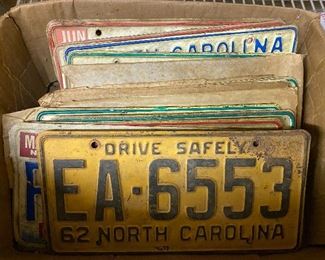 North Carolina License Plates