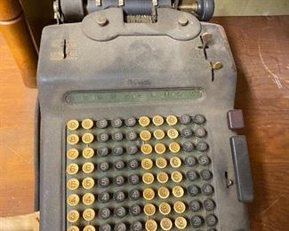 Old Adding Machine