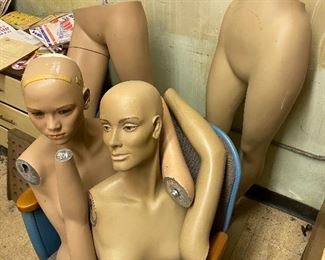 Assorted Mannequins