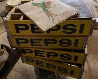 Wooden Pepsi Crates