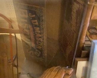 Old J.D. Mason Biscuit Box