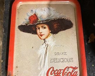 Vintage Coca Cola Trays