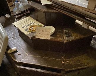 Wooden Steps from the Old Denton High School