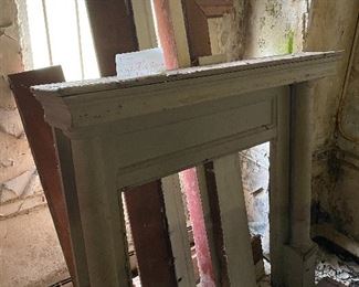 Mantle from the Old Griffis House in Denton