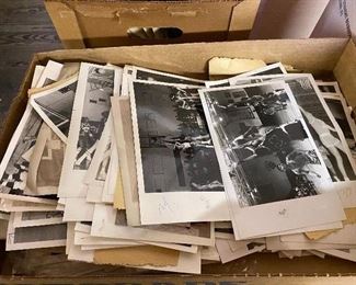 Boxes of Vintage Black and White Photographs