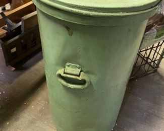 Unusual Old Coble Dairy Cottage Cheese Can (Lexington, N.C.)