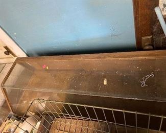 Oak Table Top Showcase