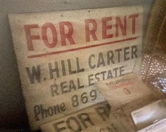 Real Estate Metal Signs